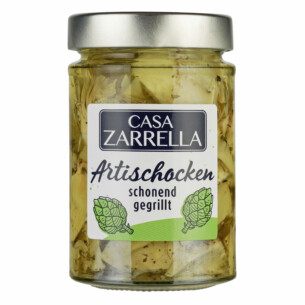 Casa Zarrella Artischocken schonend gegrillt im Glas 280 g