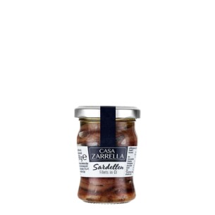 Casa Zarrella Sardellenfilets Filets in Öl im Glas 90 g