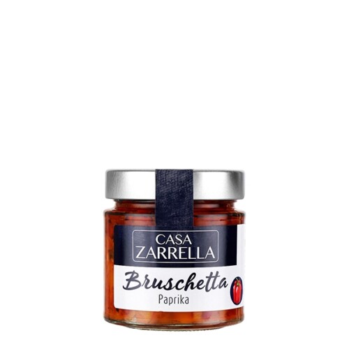 Casa Zarrella Bruschetta Paprika im Glas 180 g