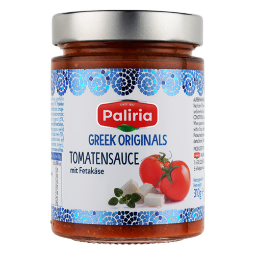 Paliria Tomatensauce mit Feta 310g - Feinkost Dittmann