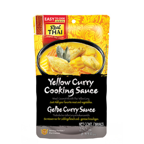 7411 Real Thai gelbe Curry Sauce 250ml