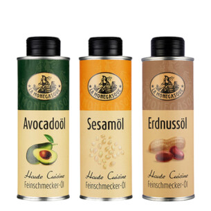 1212 La Monegasque Bowl Setmit Avocado-, Erdnuss-, Sesamöl