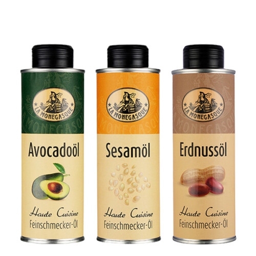 1212 La Monegasque Bowl Setmit Avocado-, Erdnuss-, Sesamöl