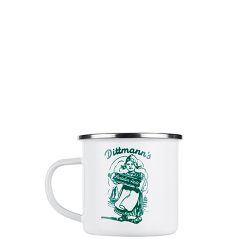 Feinkost Dittmann Emaille Tasse