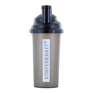 Körperkraft Shaker mit Körperkraft Schriftzug Plastik Füllmenge 700 ml