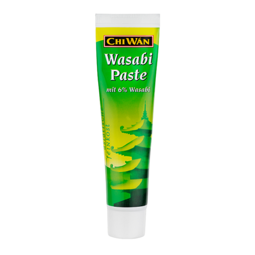 Chi Wan Wasabi Paste mit 6 % Wasabi in Plastiktube 43 g