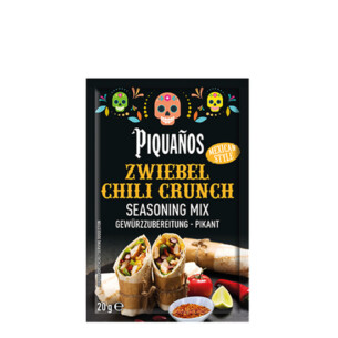 8470 Piquanos Zwiebel Chili Crunch Seasoning Mix