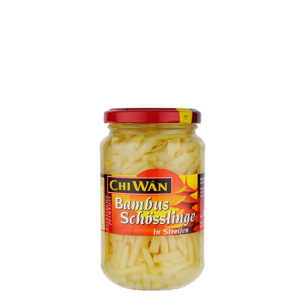 Chi Wan Bambusschösslinge in Streifen im Glas 330 g