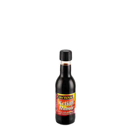 Chi Wan Ketjab Manis Pikant süße Sojasauce nach indonesischer Art in Glasflasche 250 ml