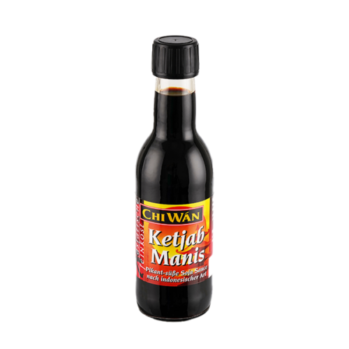 Chi Wan Ketjab Manis Pikant süße Sojasauce nach indonesischer Art in Glasflasche 250 ml