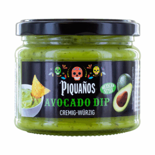 Piquanos Avocado Dip cremig würzig Mexican Style 280 ml