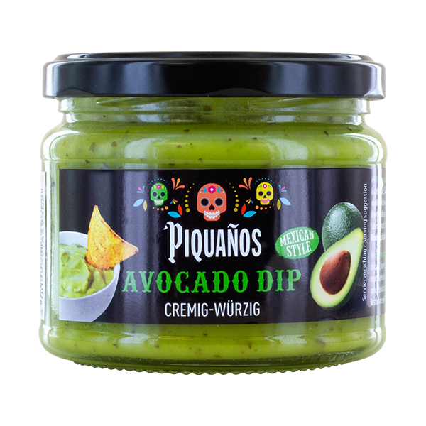 Piquanos Avocado Dip cremig würzig Mexican Style 280 ml