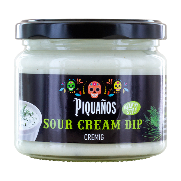 Piquanos Sour Cream Dip cremig Mexican Style 280 ml