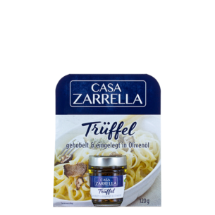 Casa Zarrella Trüffel gehobelt und eingelegt in Olivenöl im Glas 120 g