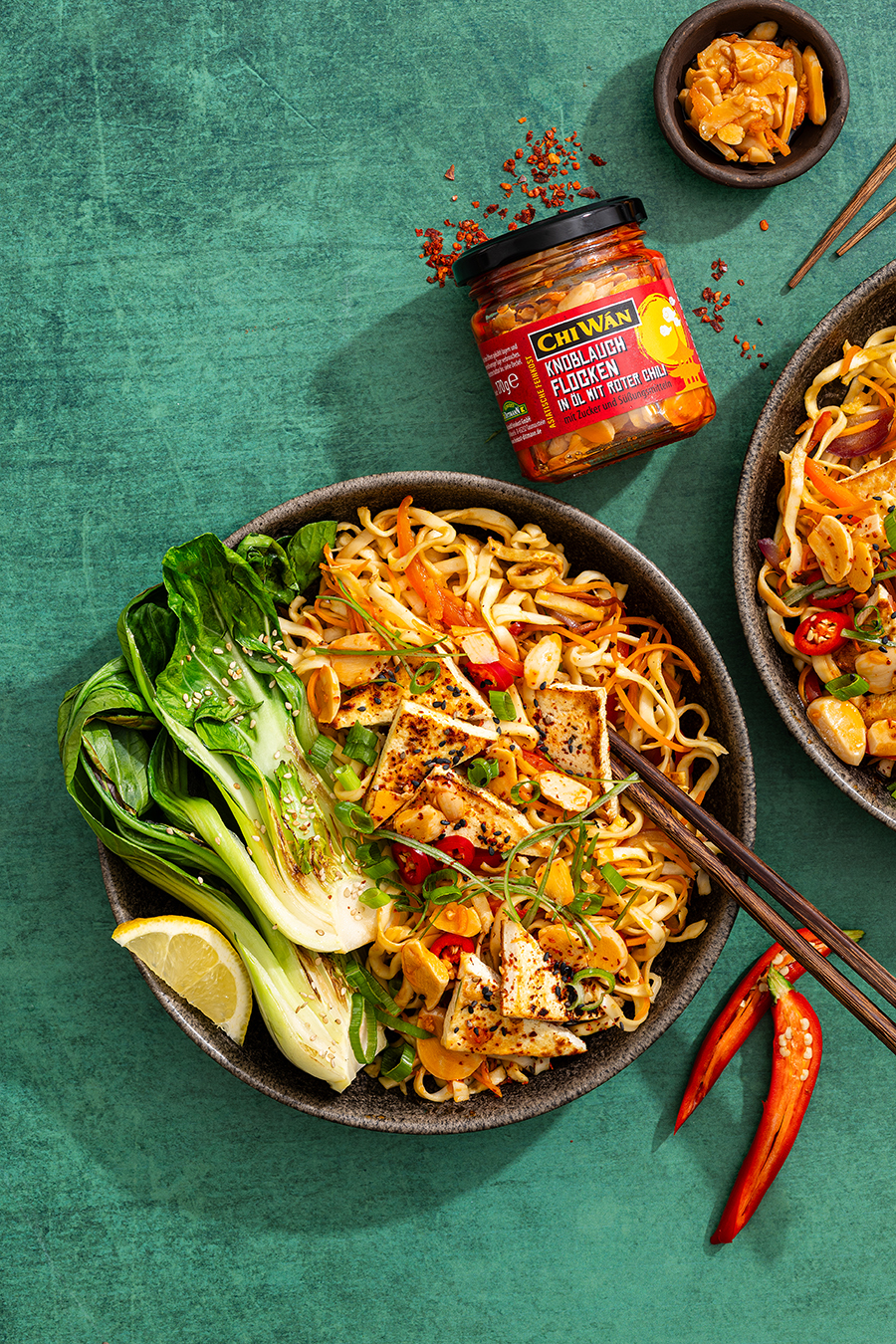 Feinkost_Dittmann_Gebratene-Woknudeln-mit-Zitronentofu-und-Toppings